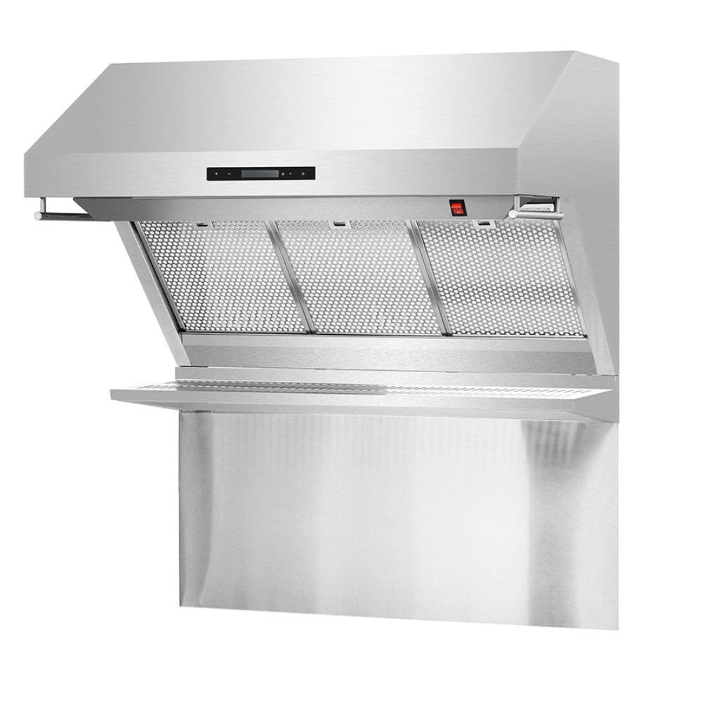 Forno Savona 36-Inch Range Hood FRHWM5029-36HB – Stainless Steel – FRHWM5029 36 hybrid filter right view web