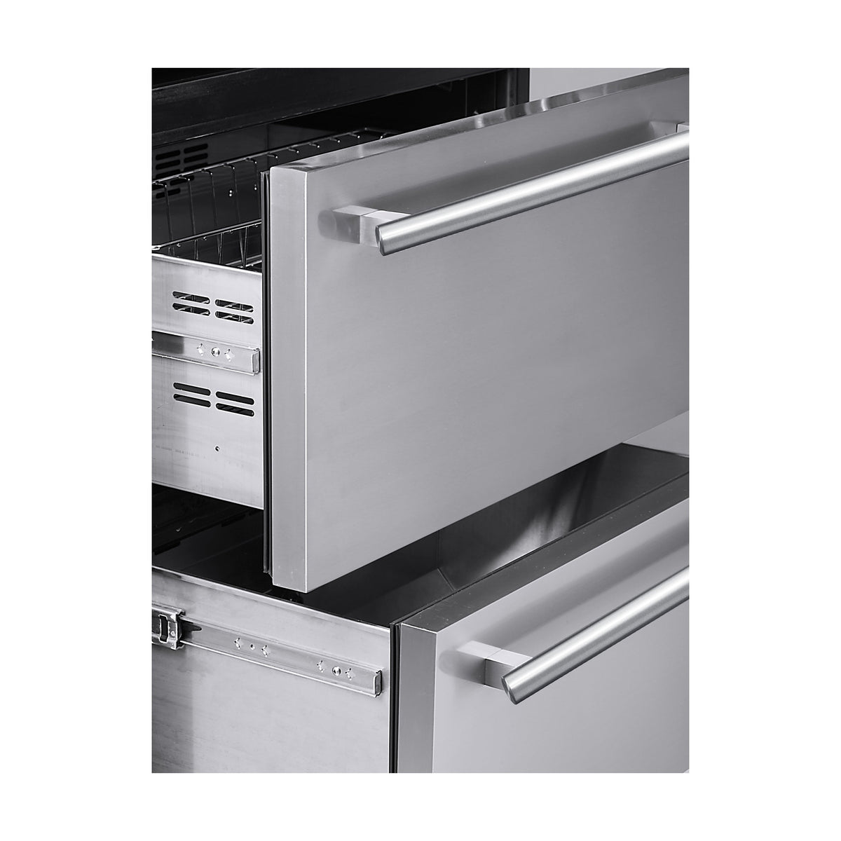 Forno Capraia 30-Inch Wine & Beverage Cooler FWCDR6661-30 – Stainless Steel – FWCDR6661 30S 20Drawers