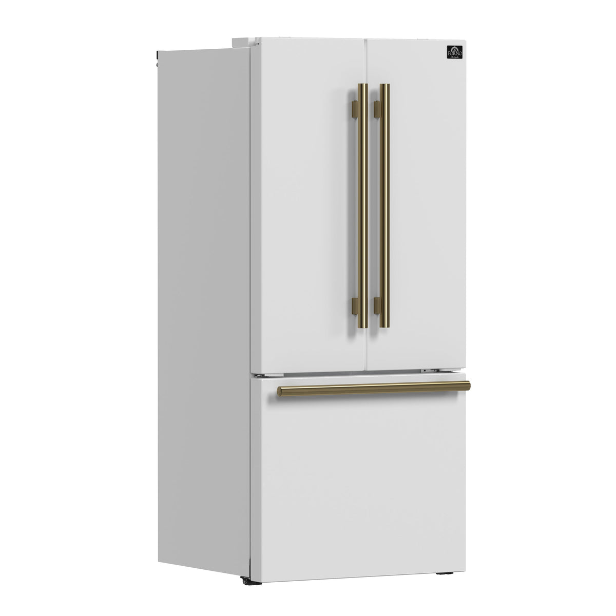 Forno Kitchen Appliance Package FBDL-003-11US – Stainless Steel – Fridge FFFFD1974 31WHT 2024 09 Angle