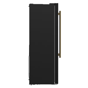 Forno Salerno 33-Inch Side-by-Side Refrigerator FFRBI1805-33 – Black – Fridge FFRBI1805 33BLK 2024 09 Side
