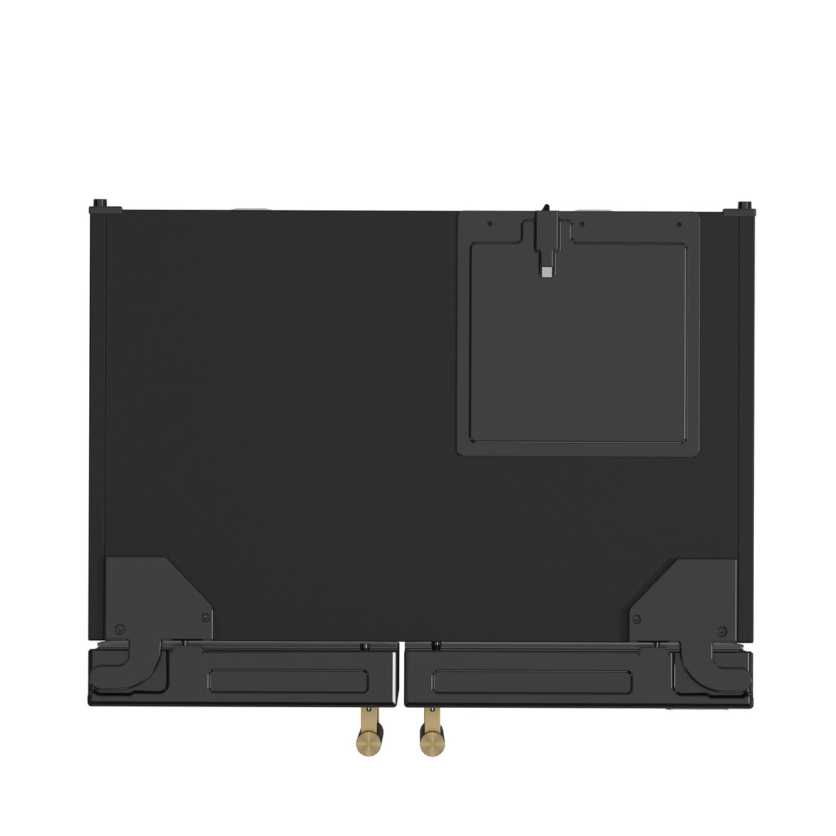 Forno Salerno 33-Inch Side-by-Side Refrigerator FFRBI1805-33 – Black – Fridge FFRBI1805 33BLK 2024 09 Top