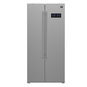 Forno Salerno 33-Inch Side-by-Side Refrigerator FFRBI1805-33SB – Stainless Steel VCM – Fridge FFRBI1805 33SB 2024 10 Front
