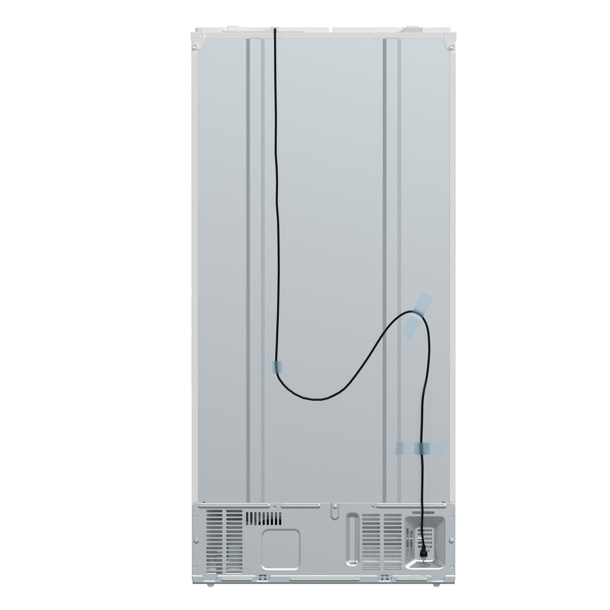 Forno Salerno 33-Inch Side-by-Side Refrigerator FFRBI1805-33 – White – Fridge FFRBI1805 33WHT 2024 09 Back