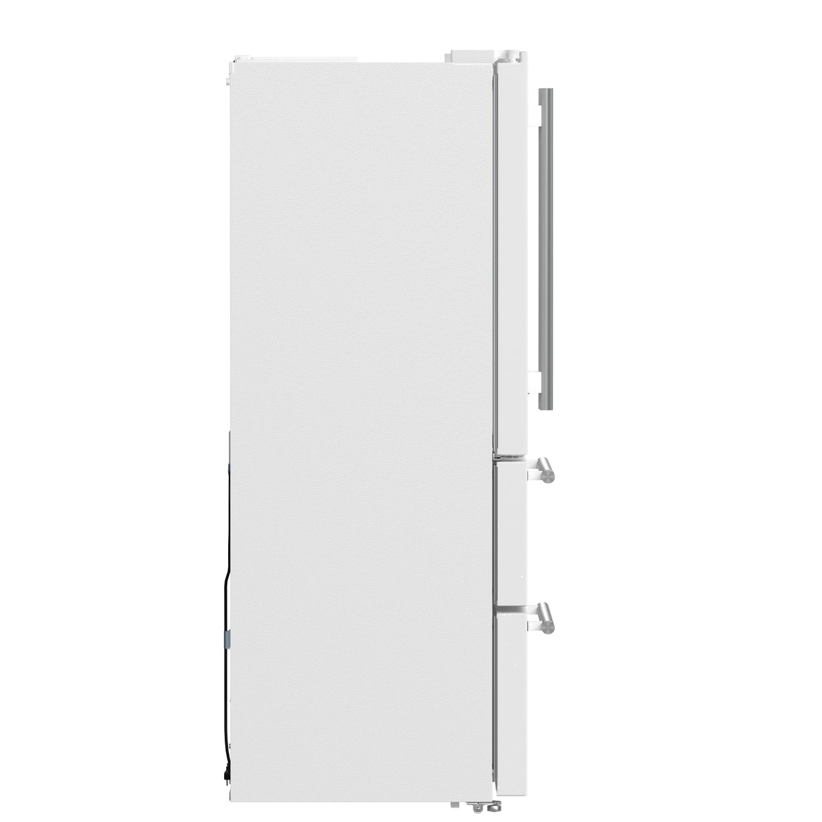Forno Kitchen Appliance Package FBDL-003-09US – Stainless Steel – Fridge FFRBI1820 36WHT 2024 09 Side