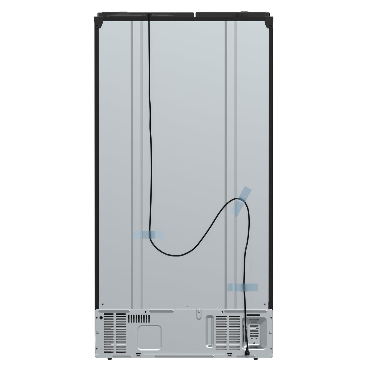 Forno Salerno 36-Inch Side-by-Side Refrigerator FFRBI1844-36 – Black – Fridge FFRBI1844 36BLK 2024 09 Back