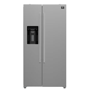 Forno Kitchen Appliance Package FBDL-003-06US – Stainless Steel – Fridge FFRBI1844 36SB 2024 09 Front