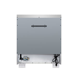 Forno Capriasca 30-Inch Gas Range FFSGS6460-30 – White – Gas Range FFSGS6460 30WHT Back 2025 08 04