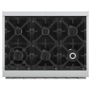 Forno Massimo 36-Inch Gas Range FFSGS6239-36 – Stainless Steel – Gas Range FFSGS6239 36 2024 11 Top