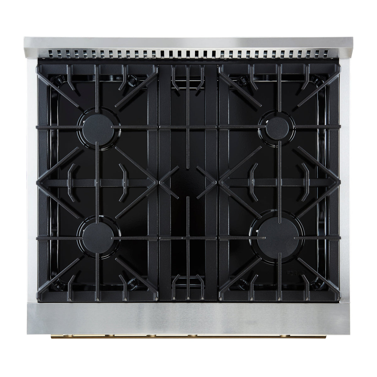 Forno Marco 30-Inch Gas Range FFSGS6277-30 – Black – Gas Range FFSGS6277 30BLK WHT V1 Cooktop 2024 12 19