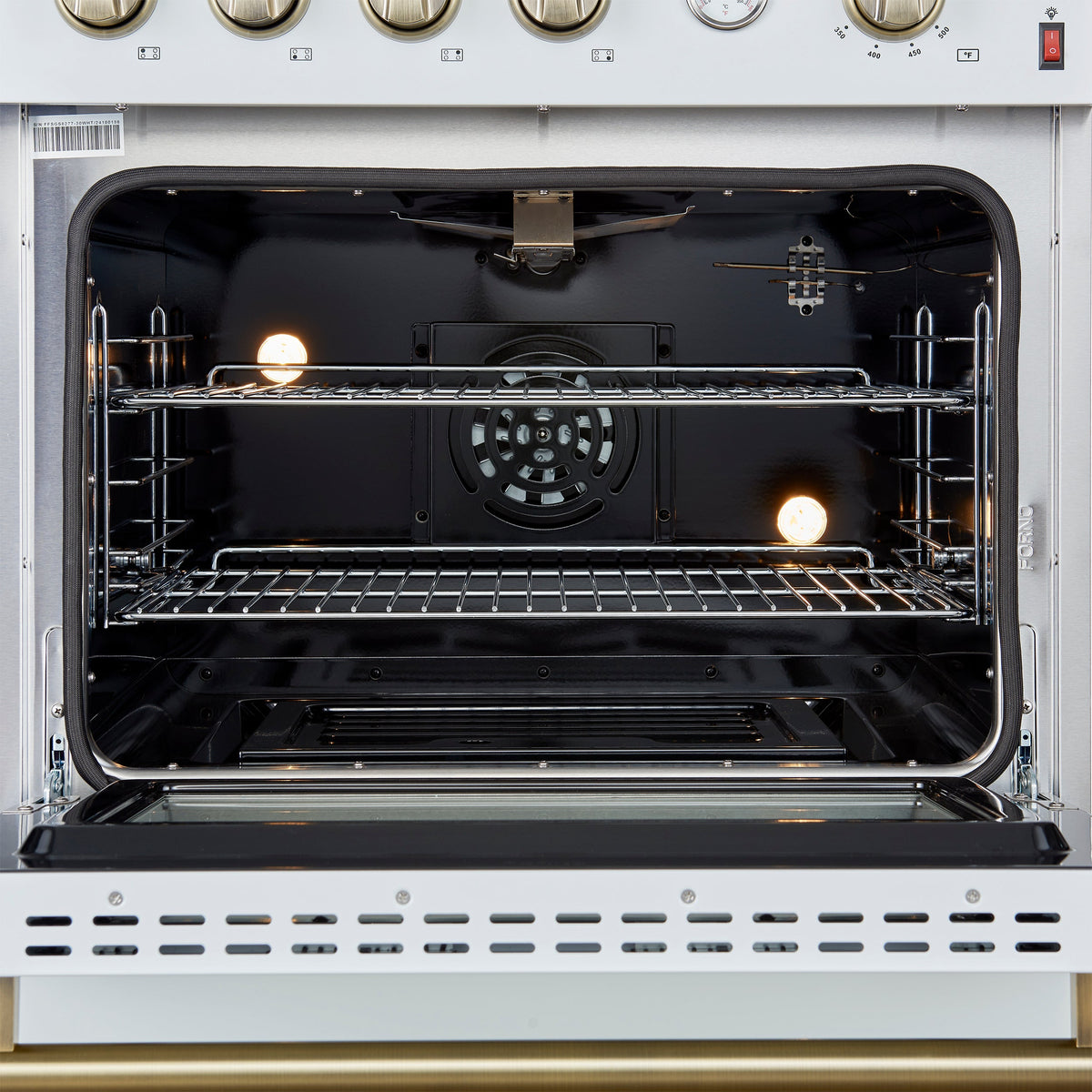 Forno Marco 30-Inch Gas Range FFSGS6277-30 – White – Gas Range FFSGS6277 30WHT V1 Oven Inside 2024 12 19