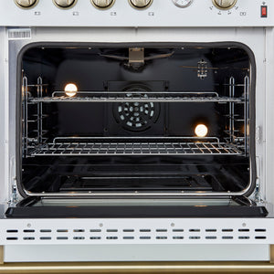 Forno Marco 30-Inch Gas Range FFSGS6277-30 – White – Gas Range FFSGS6277 30WHT V1 Oven Inside 2024 12 19