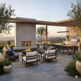 Majestic Villawood outdoor wood-burning firebox