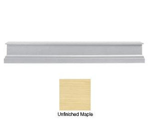 Majestic HTKDAUA — unfinished ash Kenwood mantel base, representative size