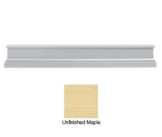 Majestic HTKDAUA — unfinished ash Kenwood mantel base, representative size