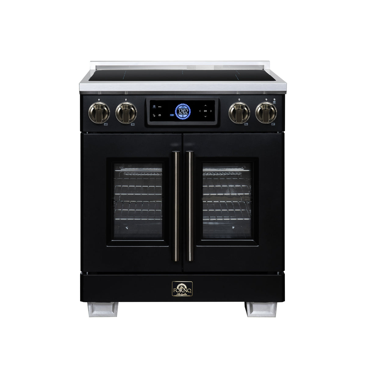 Forno Maximus 30-Inch Induction Range FFSIN0932-30 – Black – Induction Range FFSIN0932 30BLK Front 2026 07 20