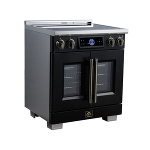 Forno Maximus 30-Inch Induction Range FFSIN0932-30 – Black – Induction Range FFSIN0932 30BLK Left Angle 2026 07 20