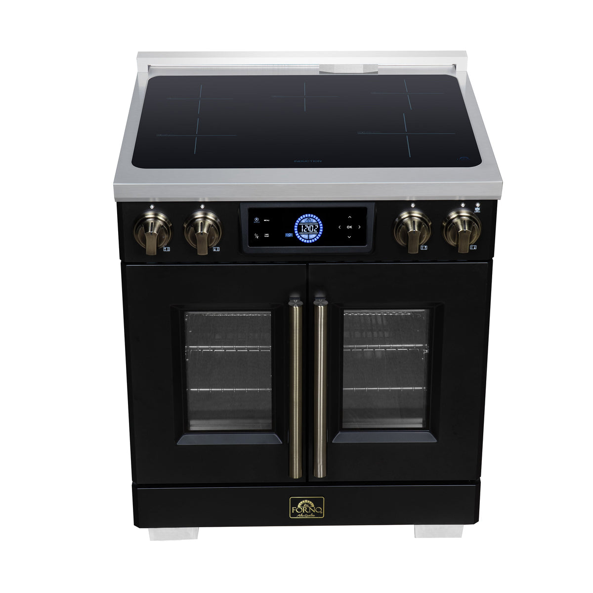 Forno Maximus 30-Inch Induction Range FFSIN0932-30 – Black – Induction Range FFSIN0932 30BLK Top 2026 07 20