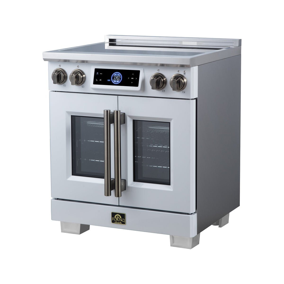Forno Maximus 30-Inch Induction Range FFSIN0932-30 – White – Induction Range FFSIN0932 30WHT Right Angle 2026 07 20