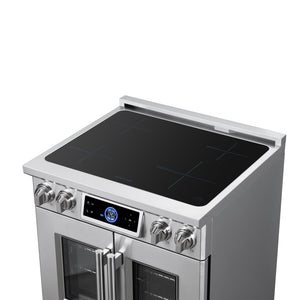 Forno Maximus 30-Inch Induction Range FFSIN0932-30 – Stainless Steel – Induction Range FFSIN0932 30 Cooktop Right Angle 2026 07 20