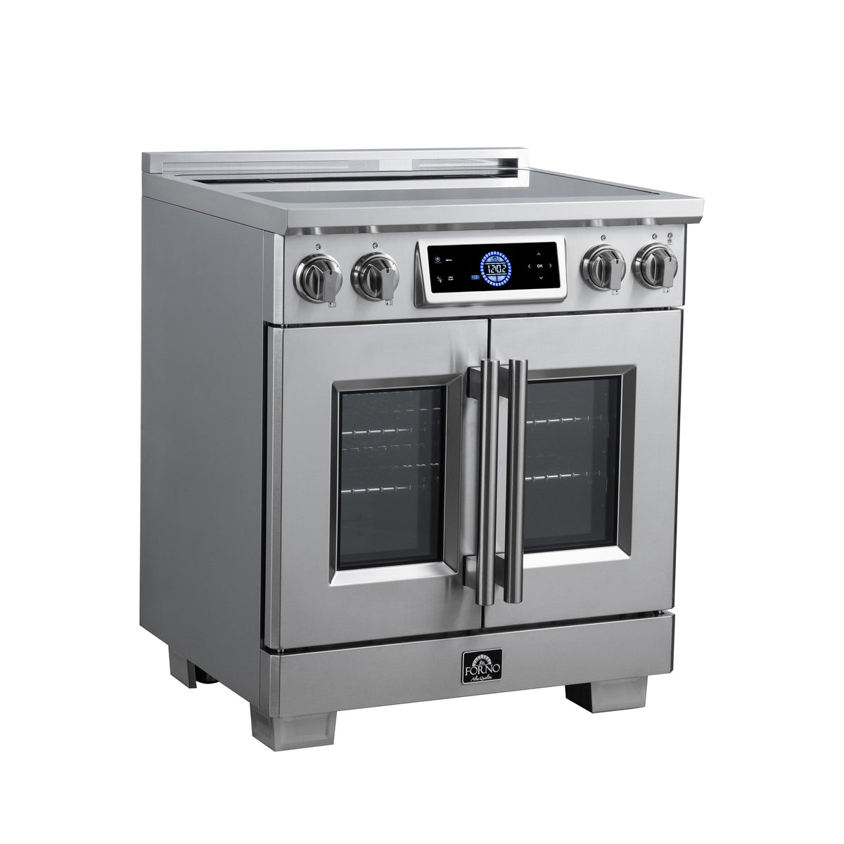 Forno Maximus 30-Inch Induction Range FFSIN0932-30 – Stainless Steel – Induction Range FFSIN0932 30 Left Angle 2026 07 20