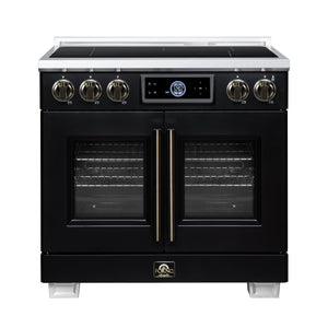 Forno Maximus 36-Inch Induction Range FFSIN0932-36 – Black – Induction Range FFSIN0932 36BLK Front 2026 07 20