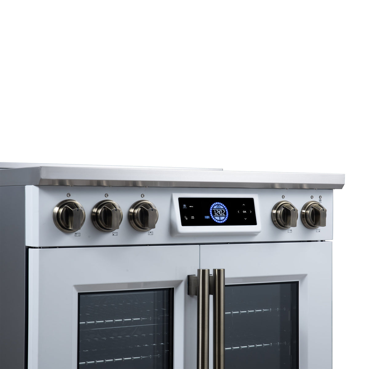 Forno Maximus 36-Inch Induction Range FFSIN0932-36 – White – Induction Range FFSIN0932 36WHT Control Panel 2026 07 20
