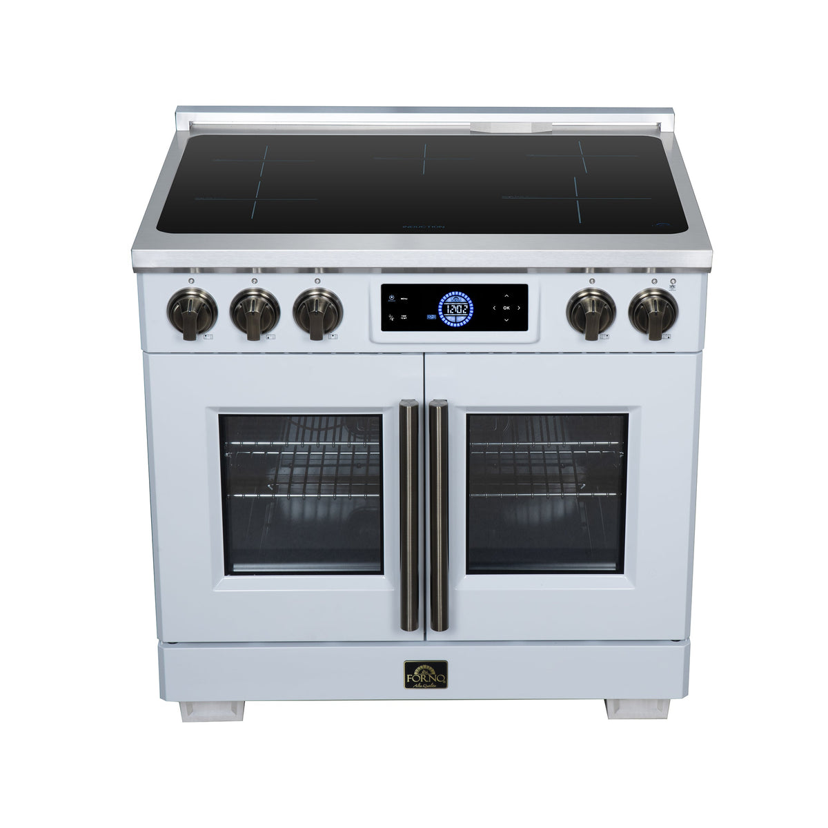 Forno Maximus 36-Inch Induction Range FFSIN0932-36 – White – Induction Range FFSIN0932 36WHT Top 2026 07 20