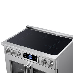 Forno Maximus 36-Inch Induction Range FFSIN0932-36 – Stainless Steel – Induction Range FFSIN0932 36 Cooktop Right Angle 2026 07 20