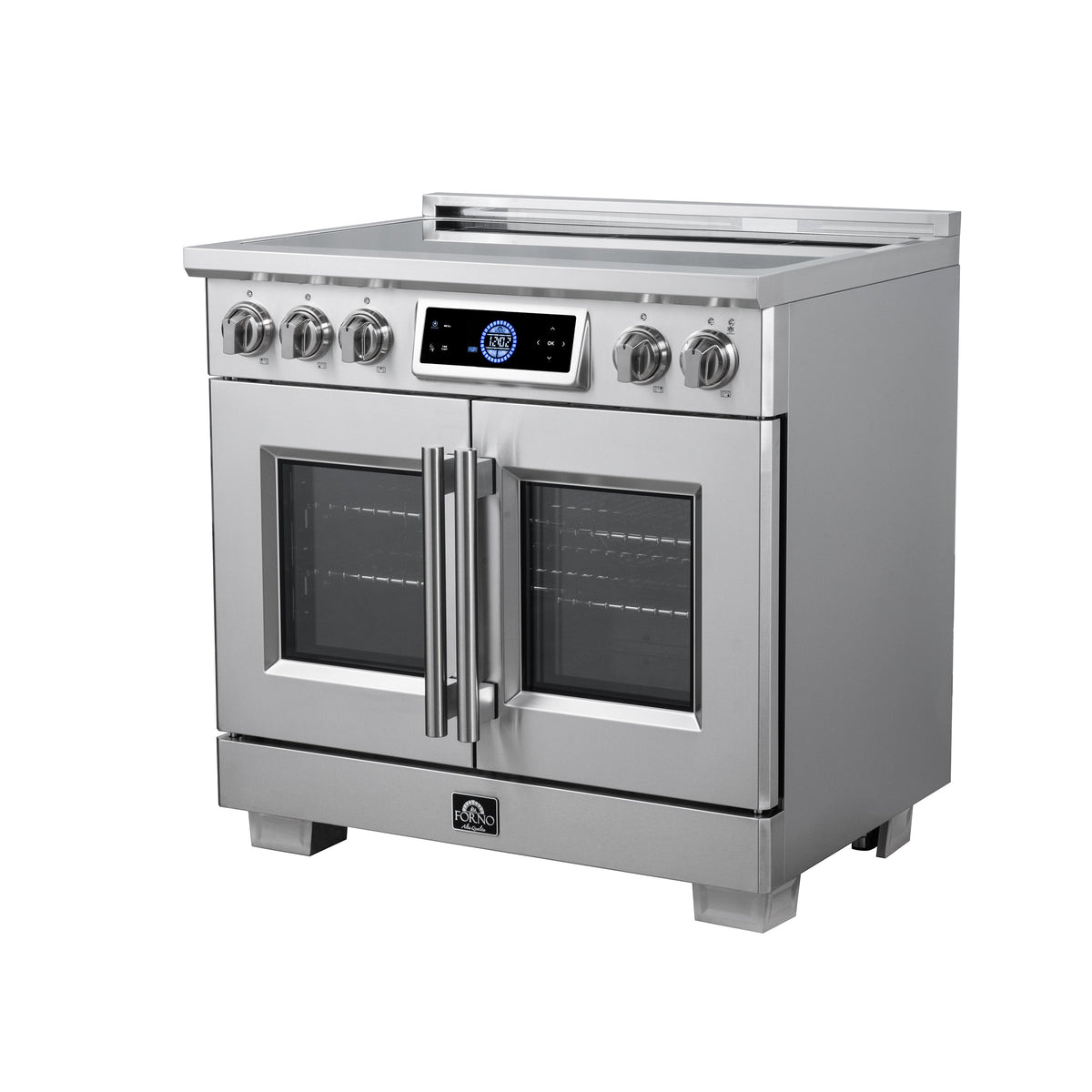 Forno Maximus 36-Inch Induction Range FFSIN0932-36 – Stainless Steel – Induction Range FFSIN0932 36 Right Angle 2026 07 20