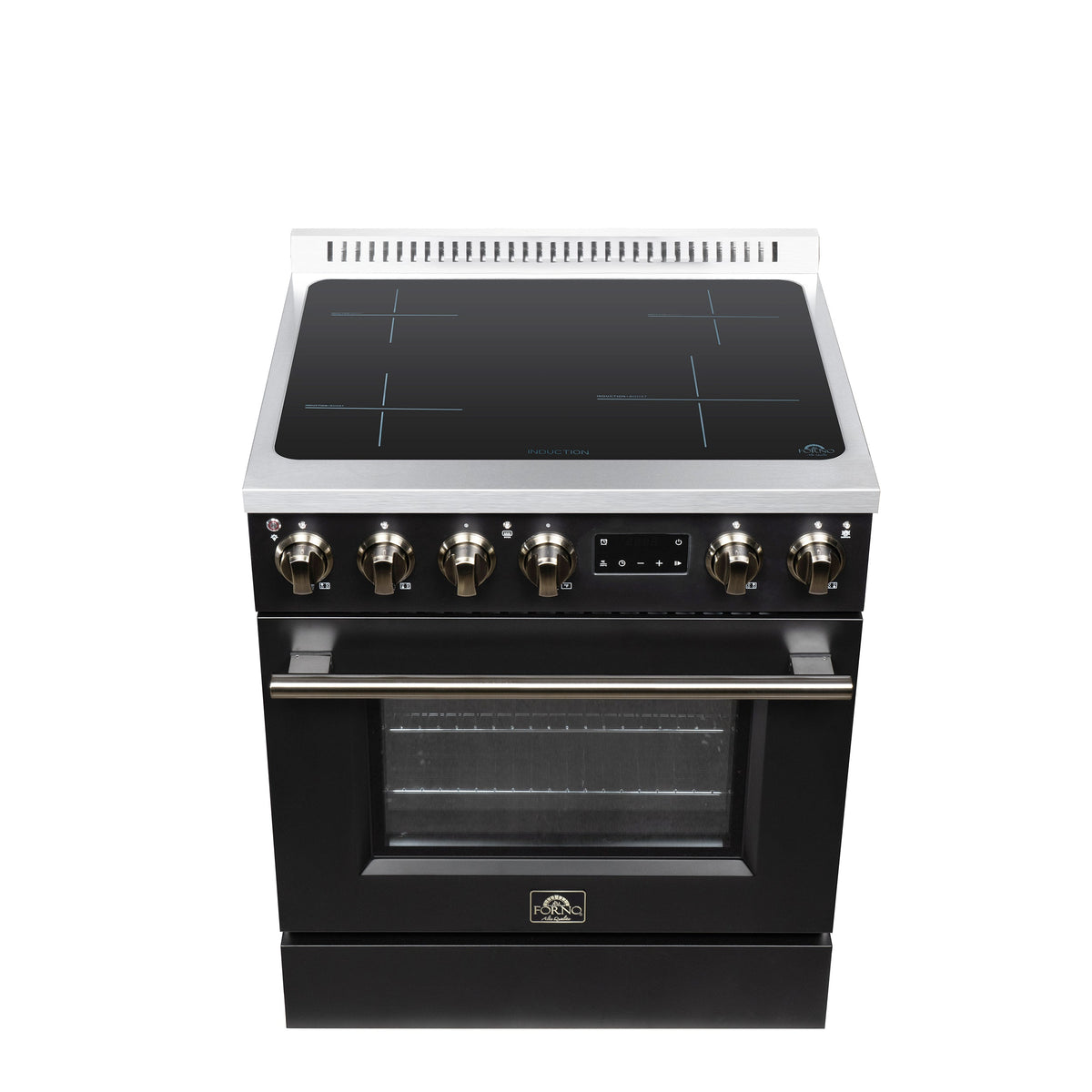 Forno Torino 30-Inch Induction Range FFSIN0936-30 – Black – Induction Range FFSIN0936 30BLK Top 2026 08 11