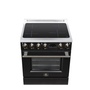 Forno Torino 30-Inch Induction Range FFSIN0936-30 – Black – Induction Range FFSIN0936 30BLK Top 2026 08 11
