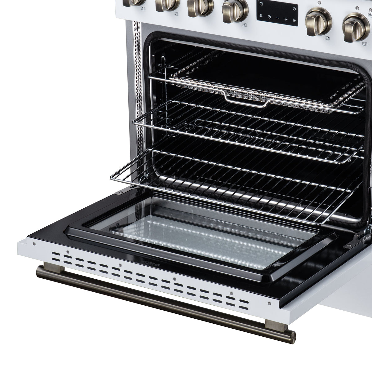 Forno Torino 30-Inch Induction Range FFSIN0936-30 – White – Induction Range FFSIN0936 30WHT Racks 2026 08 12