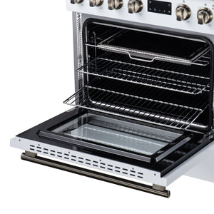 Forno Torino 30-Inch Induction Range FFSIN0936-30 – White – Induction Range FFSIN0936 30WHT Racks 2026 08 12