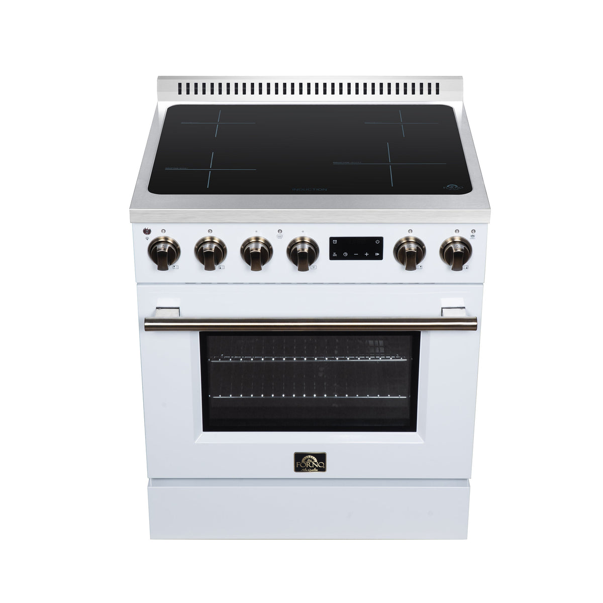 Forno Torino 30-Inch Induction Range FFSIN0936-30 – White – Induction Range FFSIN0936 30WHT Top 2026 08 12
