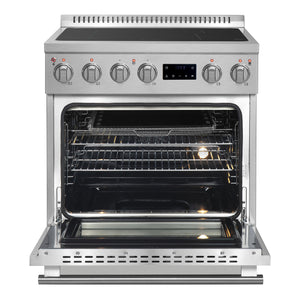 Forno Torino 30-Inch Induction Range FFSIN0936-30 – Stainless Steel – Induction Range FFSIN0936 30 Front Opened 2025 06 05