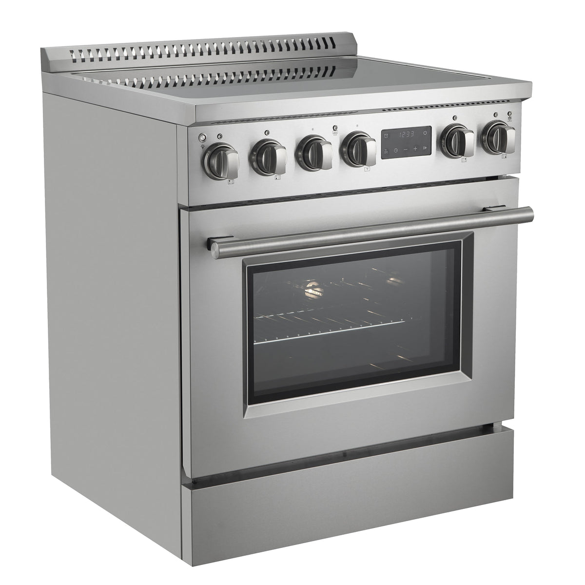 Forno Torino 30-Inch Induction Range FFSIN0936-30 – Stainless Steel – Induction Range FFSIN0936 30 Left Angle 2025 06 05
