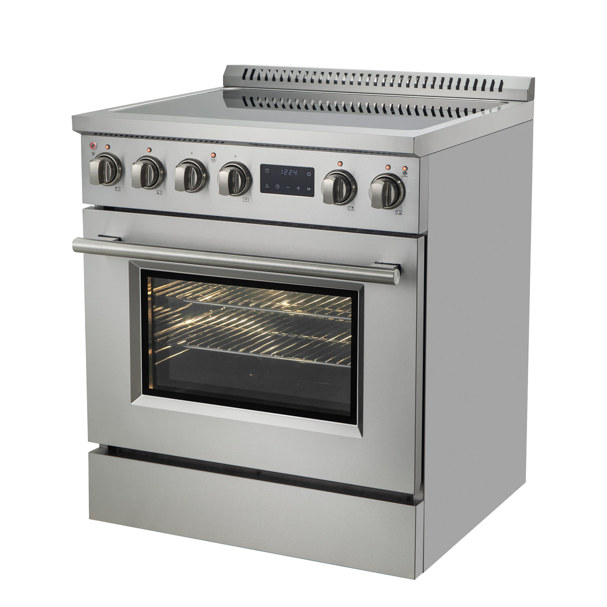 Forno Torino 30-Inch Induction Range FFSIN0936-30 – Stainless Steel – Induction Range FFSIN0936 30 Right Angle 2025 06 05