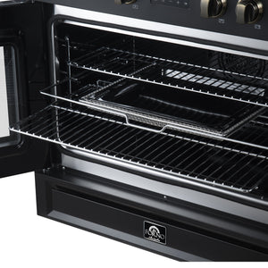 Forno Torino 36-Inch Induction Range FFSIN0950-36 – Black – Induction Range FFSIN0950 36BLK Air Fryer 2026 05 27