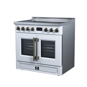 Forno Torino 36-Inch Induction Range FFSIN0950-36 – White – Induction Range FFSIN0950 36WHT Right Angle 2026 05 27