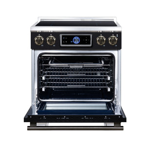 Forno Maximus 30-Inch Induction Range FFSIN0968-30 – Black – Induction Range FFSIN0968 30BLK Front Open 2026 08 17