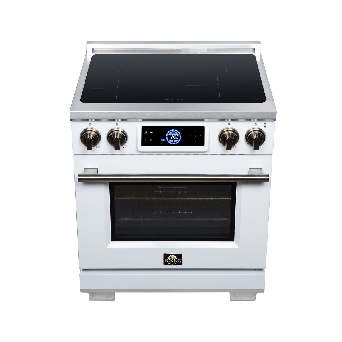 Forno Maximus 30-Inch Induction Range FFSIN0968-30 – White – Induction Range FFSIN0968 30WHT Top 2026 08 17