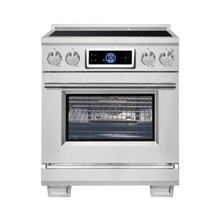 Forno Maximus 30-Inch Induction Range FFSIN0968-30 – Stainless Steel – Induction Range FFSIN0968 30 Front 2025 06 27