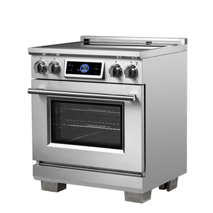 Forno Maximus 30-Inch Induction Range FFSIN0968-30 – Stainless Steel – Induction Range FFSIN0968 30 Right Angle 2025 06 27