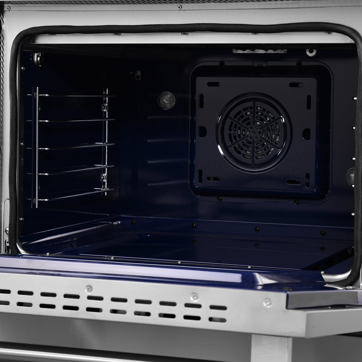 Forno Maximus 30-Inch Induction Range FFSIN0968-30 – Stainless Steel – Induction Range FFSIN0968 30 V1 10 Convection Fan Cover 2025 05 05