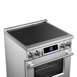 Forno Maximus 30-Inch Induction Range FFSIN0968-30 – Stainless Steel – Induction Range FFSIN0968 30 V1 15 Left Side Cooktop 2025 05 05