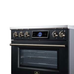 Forno Maximus 36-Inch Induction Range FFSIN0968-36 – Black – Induction Range FFSIN0968 36BLK Control Panel Right Angle 2026 08 17