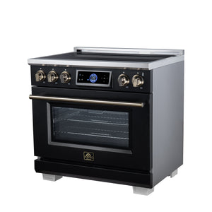 Forno Maximus 36-Inch Induction Range FFSIN0968-36 – Black – Induction Range FFSIN0968 36BLK Right Angle 2026 08 17