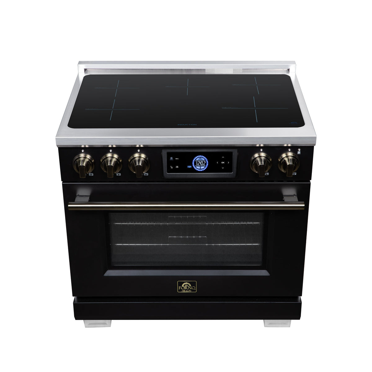Forno Maximus 36-Inch Induction Range FFSIN0968-36 – Black – Induction Range FFSIN0968 36BLK Top 2026 08 17
