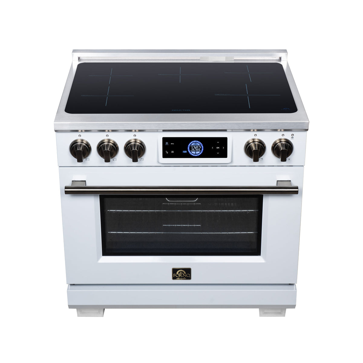 Forno Maximus 36-Inch Induction Range FFSIN0968-36 – White – Induction Range FFSIN0968 36WHT Top 2026 08 17