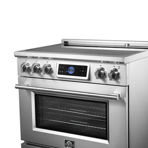 Forno Maximus 36-Inch Induction Range FFSIN0968-36 – Stainless Steel – Induction Range FFSIN0968 36 V1 11 Right Angle Controls Cooktop 06 05 2025